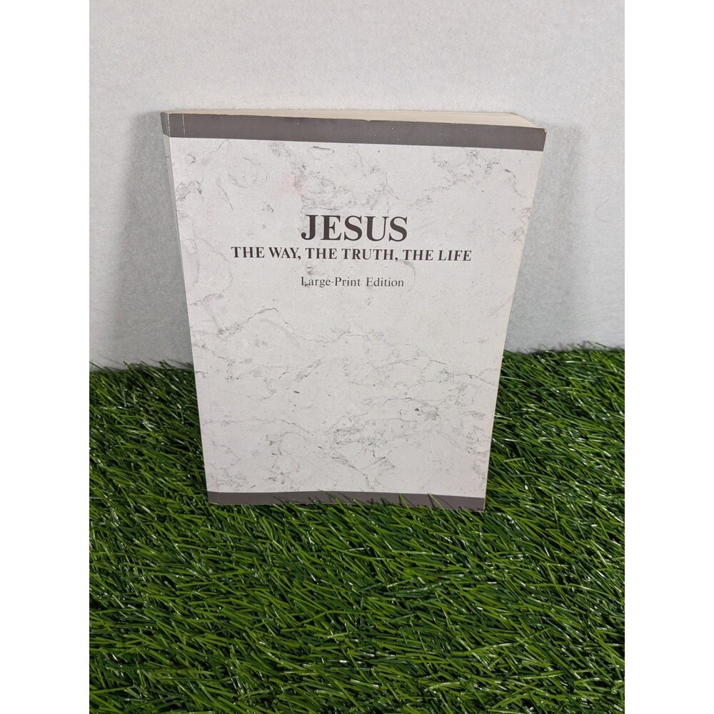 Jesus The Way The Truth The Life Large Print Edition 2017 Watchtower JW Book
